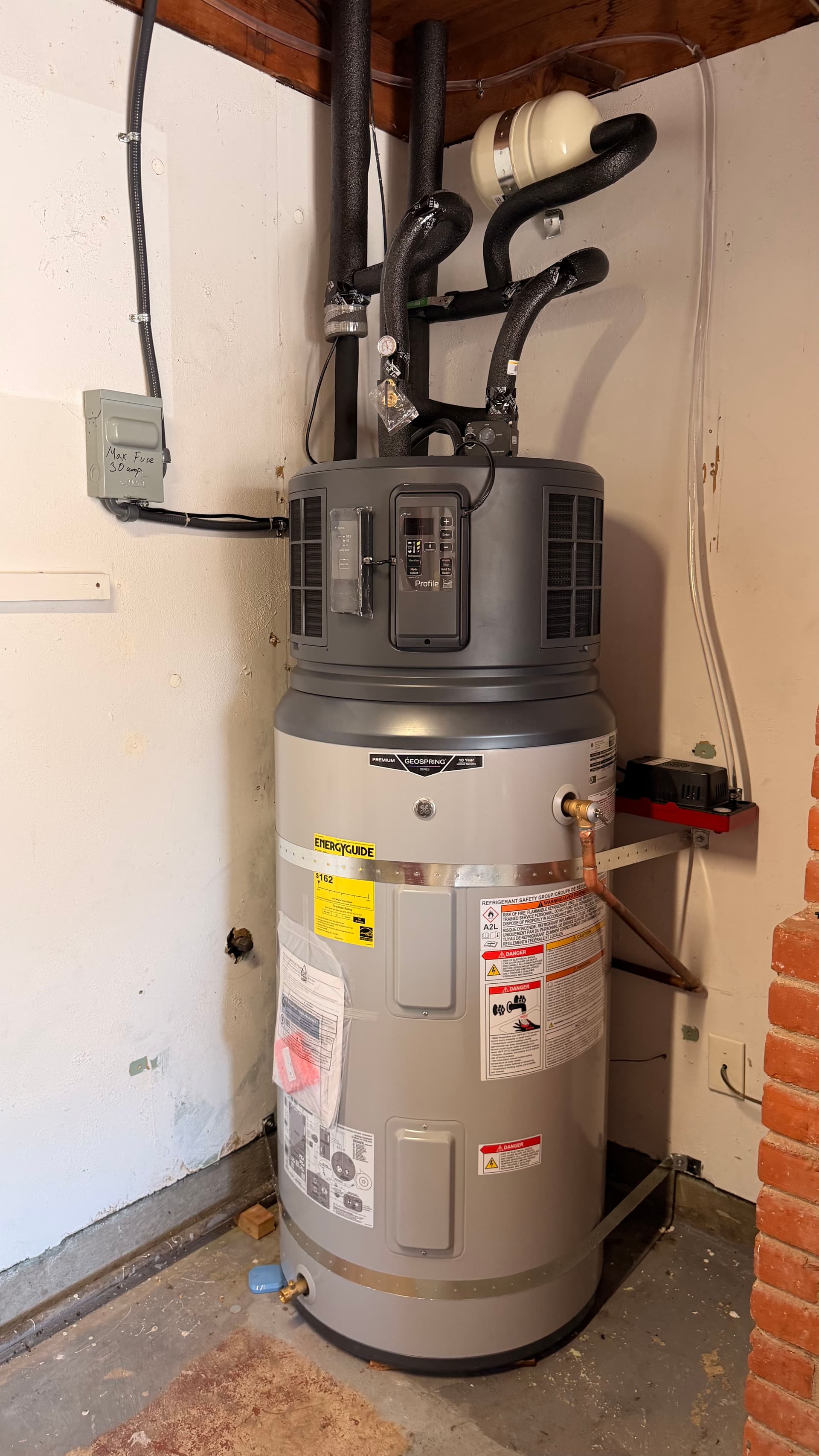Gallery photos for Gas to Heat Pump Water Heater Conversion Done Right: Image #1